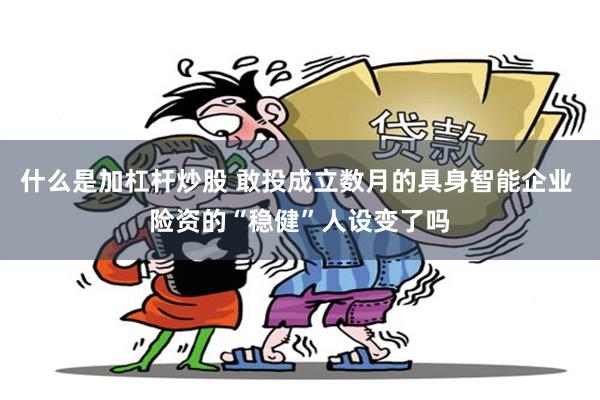 什么是加杠杆炒股 敢投成立数月的具身智能企业 险资的“稳健”人设变了吗
