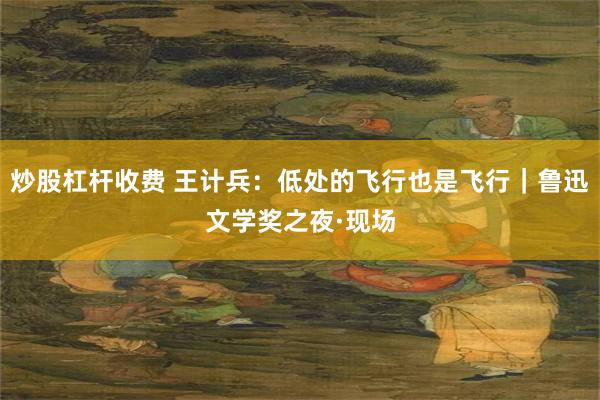 炒股杠杆收费 王计兵：低处的飞行也是飞行｜鲁迅文学奖之夜·现场