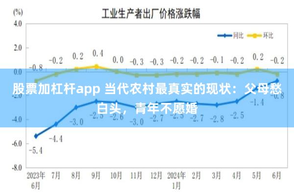 股票加杠杆app 当代农村最真实的现状:父母愁白头,青年不愿婚